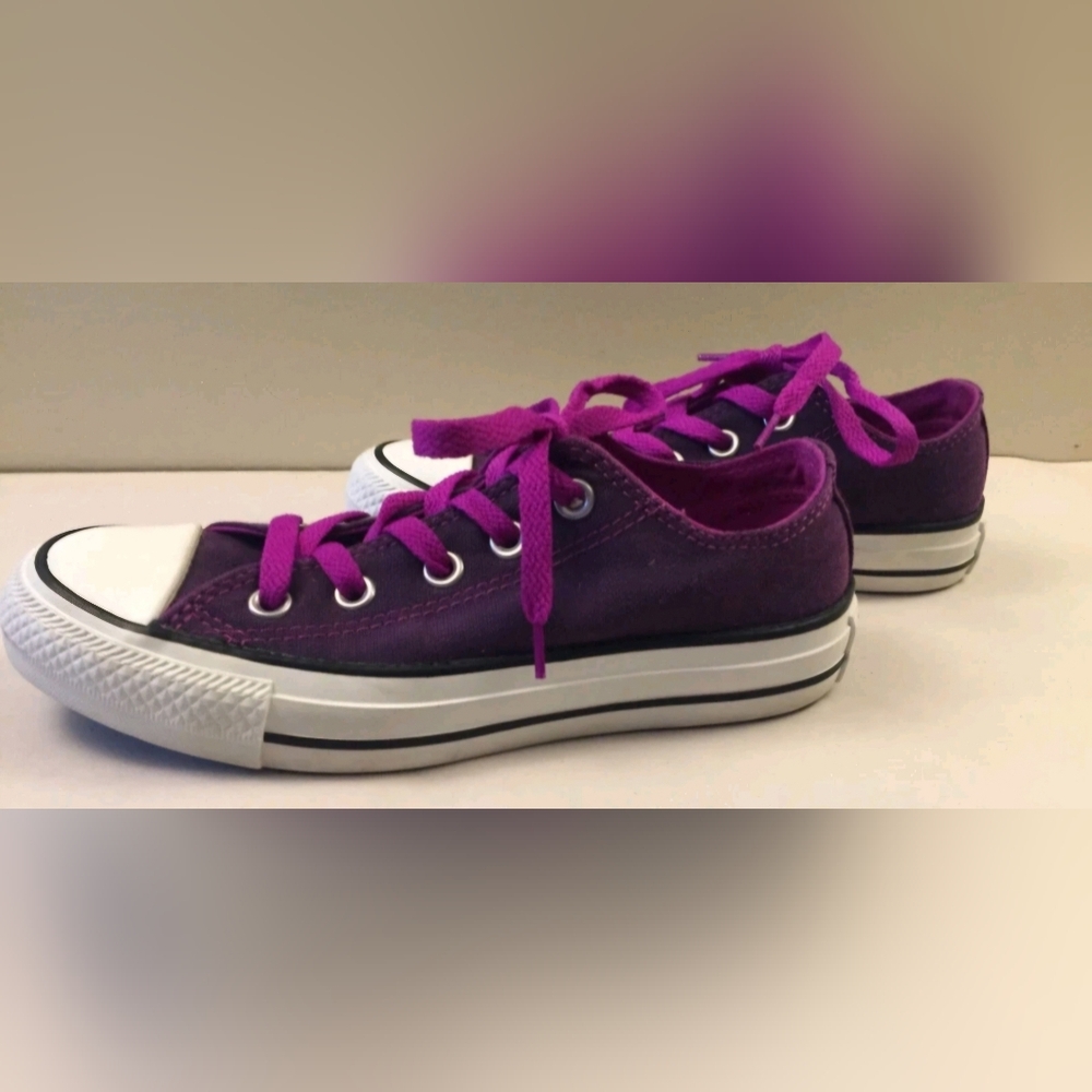 Converse All Star Purple Low Top Sneakers CT OX 540246F